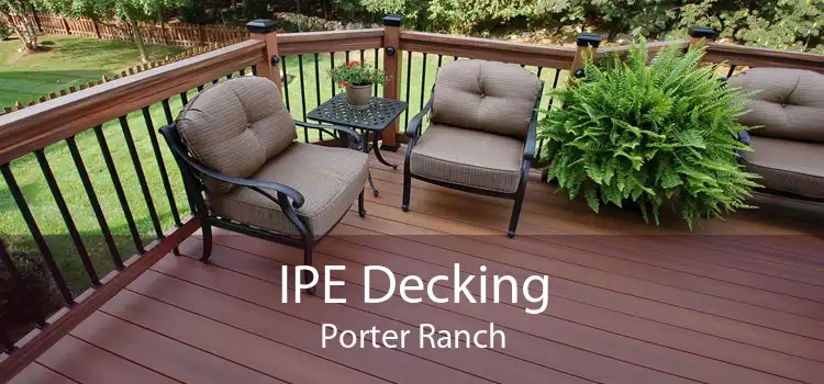 IPE Decking Porter Ranch