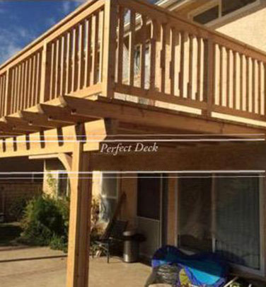 Decking in Porter Ranch