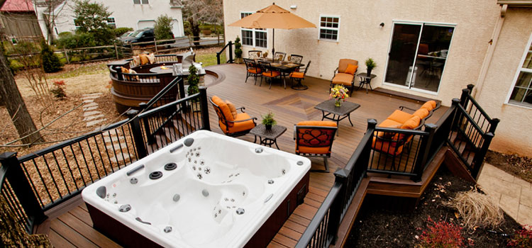 Creative Custom Decks Design in Porter Ranch, CA