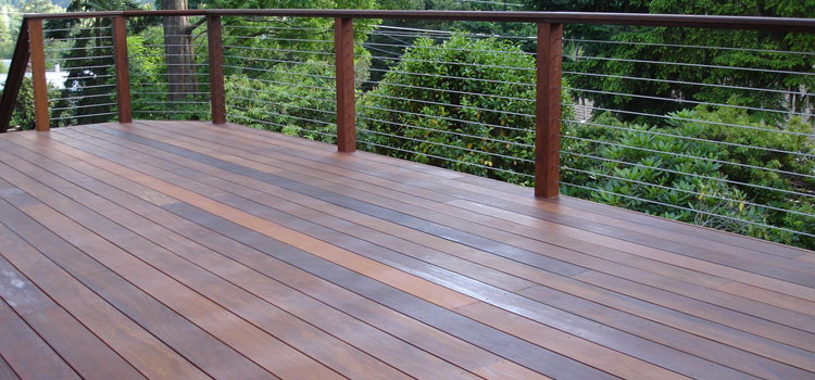 Installing IPE Decking in Porter Ranch, CA